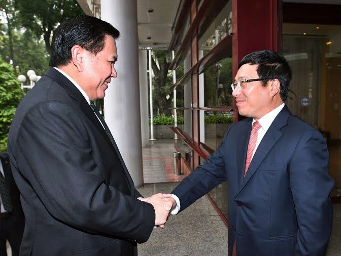 Вице-премьер, глава МИД СРВ Фам Бинь Минь находится в Таиланде с визитом